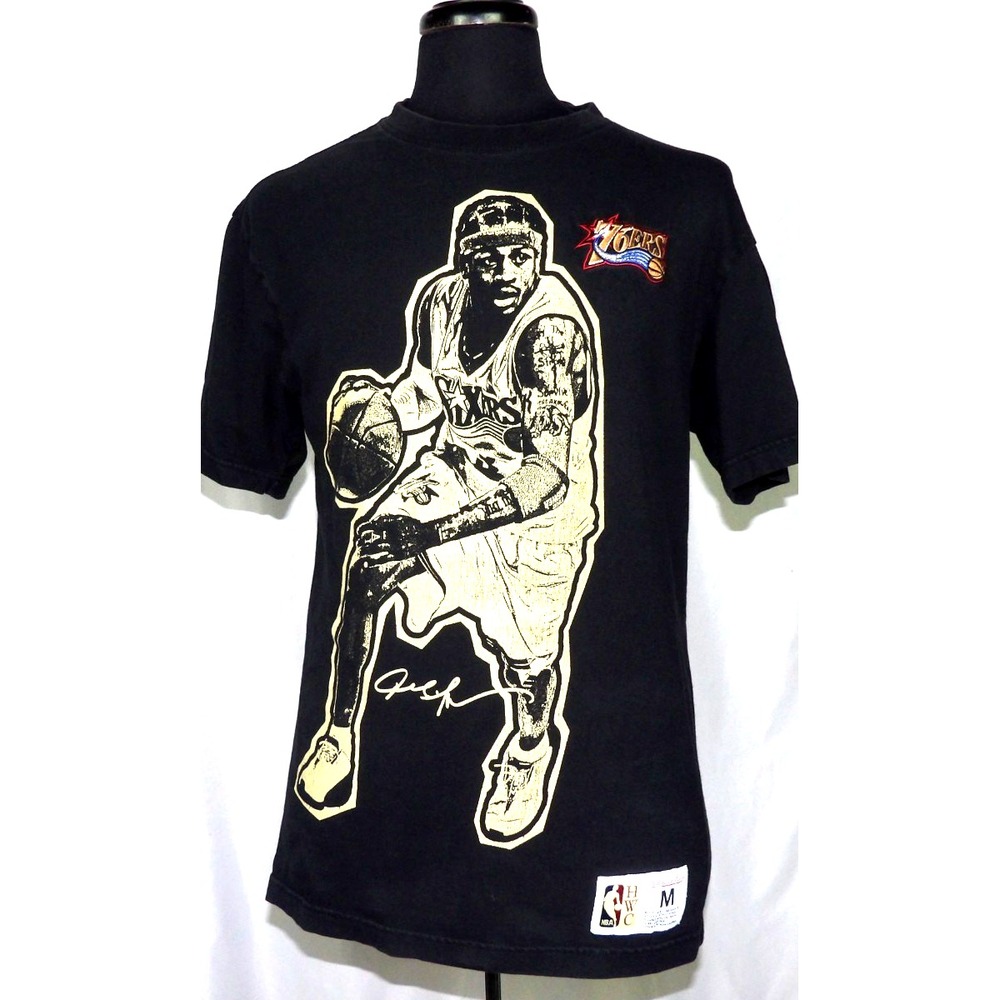 Mitchell & Ness Allen Iverson The ANSWER Short Sleeved T-Shirt Men's Medium
